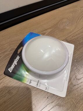 Energizer White LED Tap Light - Portable Stick-On Night Light